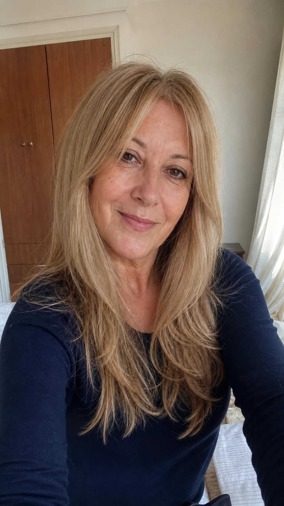 Resultado casero TonoMax en mujer rubia